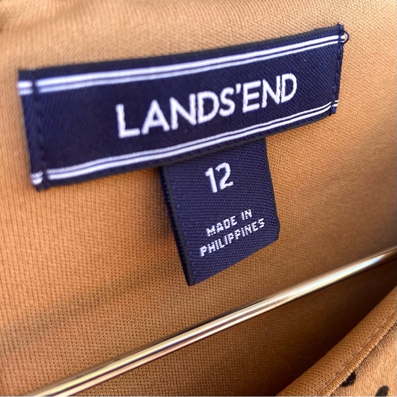 Lands’ End Polka Dot Sheath Dress With Pockets NWOT - Picture 3 of 5